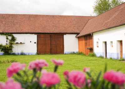 Šafářův statek jižní Čechy.
